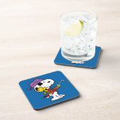 pinda's | Snoopy & Woodstock Pirates Bier Onderzetter (Rechterzijde)
