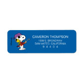 pinda's | Snoopy & Woodstock Pirates Etiket (Voorkant)