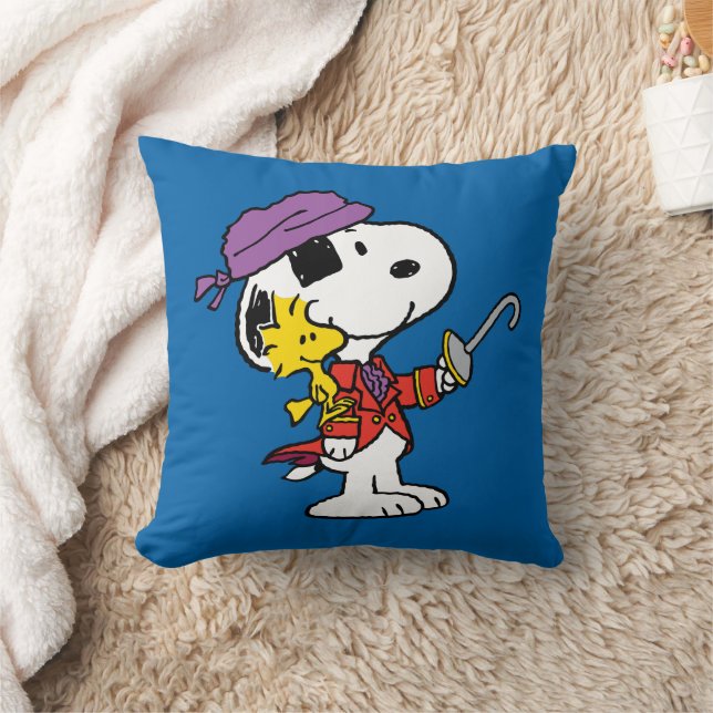 pinda's | Snoopy & Woodstock Pirates Kussen (Deken)