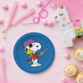 pinda's | Snoopy & Woodstock Pirates Papieren Bordje (Feest)