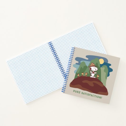 pinda's | Snoopy & Woodstock Pure Satisfaction Notitieboek (Binnen)