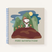 pinda's | Snoopy & Woodstock Pure Satisfaction Notitieboek (Voorkant)