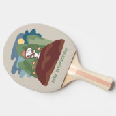 pinda's | Snoopy & Woodstock Pure Satisfaction Tafeltennisbatje (Zijkant)