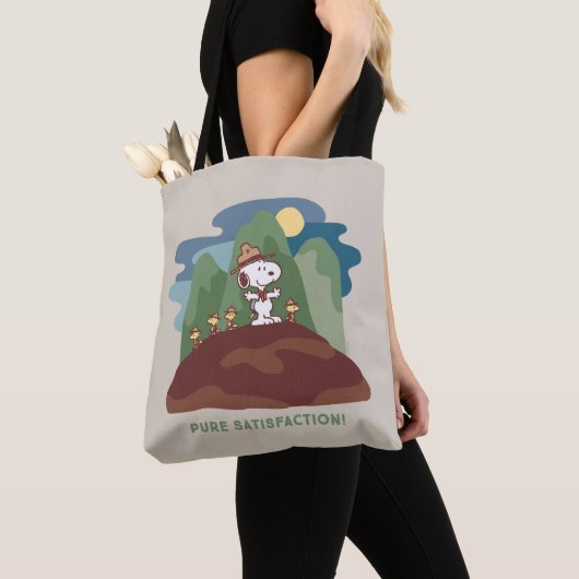 pinda's | Snoopy & Woodstock Pure Satisfaction Tote Bag (Dichtbij)