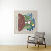 pinda's | Snoopy & Woodstock Pure Satisfaction Wandkleed (In Situ (horizontaal))