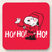 pinda's | Snoopy & Woodstock Ringing Bells Bier Onderzetter (Voorkant)