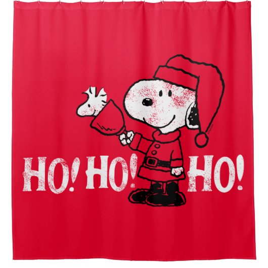 pinda's | Snoopy & Woodstock Ringing Bells Douchegordijn (Voorkant)