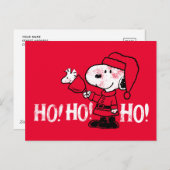 pinda's | Snoopy & Woodstock Ringing Bells Feestdagenkaart (Voorkant / Achterkant)