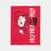 pinda's | Snoopy & Woodstock Ringing Bells Fleece Deken (Voorkant)