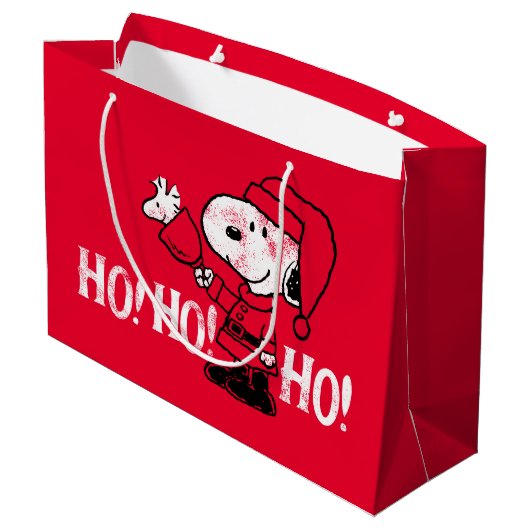 pinda's | Snoopy & Woodstock Ringing Bells Groot Cadeauzakje (Achterkant Gekanteld)