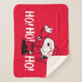 pinda's | Snoopy & Woodstock Ringing Bells Sherpa Deken (Voorkant)