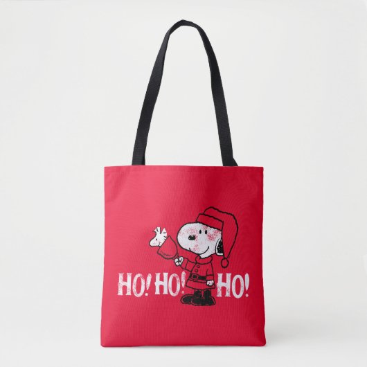 pinda's | Snoopy & Woodstock Ringing Bells Tote Bag (Voorkant)