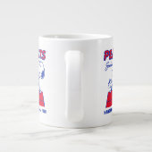 pinda's | Snoopy & Woodstock rondhangen Grote Koffiekop (Achterkant)