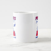 pinda's | Snoopy & Woodstock rondhangen Grote Koffiekop (Voorkant)