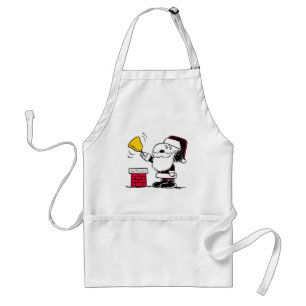 pinda's   Snoopy & Woodstock Santa Bell Ringer Standaard Schort