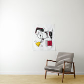 pinda's | Snoopy & Woodstock Santa Bell Ringer Wandkleed (In situ)