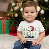 pinda's | Snoopy & Woodstock Santa Claus Hug Kinder Shirts