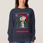 pinda's | Snoopy & Woodstock Santa Claus Hug Trui (Voorkant)