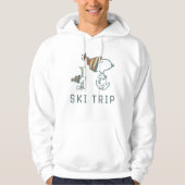 pinda's | Snoopy & Woodstock Ski Trip 2 Hoodie (Voorkant)