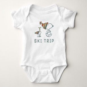 pinda's Snoopy & Woodstock Ski Trip 2 Romper