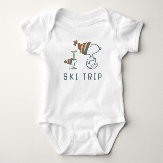 pinda's | Snoopy & Woodstock Ski Trip 2 Romper (Voorkant)