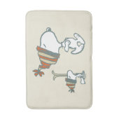 pinda's | Snoopy & Woodstock Ski Trip Badmat (Voorkant Verticaal)