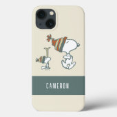 pinda's | Snoopy & Woodstock Ski Trip Case-Mate iPhone Case (Achterkant)