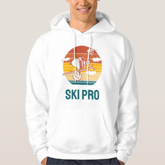 pinda's | Snoopy & Woodstock Ski Trip Hoodie (Voorkant)
