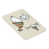 pinda's | Snoopy & Woodstock Ski Trip Magneet (Rechterzijde)