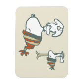 pinda's | Snoopy & Woodstock Ski Trip Magneet (Verticaal)