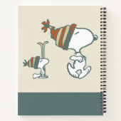 pinda's | Snoopy & Woodstock Ski Trip Notitieboek (Achterkant)