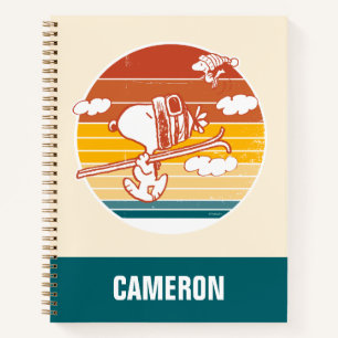 pinda's   Snoopy & Woodstock Ski Trip Notitieboek