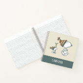 pinda's | Snoopy & Woodstock Ski Trip Notitieboek (Binnen)