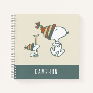 pinda's   Snoopy & Woodstock Ski Trip Notitieboek
