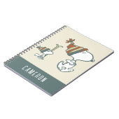 pinda's | Snoopy & Woodstock Ski Trip Notitieboek (Linkerzijde)