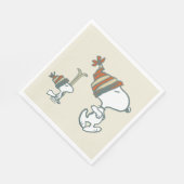 pinda's | Snoopy & Woodstock Ski Trip Servet (Hoek)