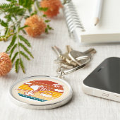 pinda's | Snoopy & Woodstock Ski Trip Sleutelhanger (Zijkant)