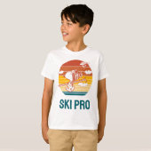 pinda's | Snoopy & Woodstock Ski Trip T-shirt (Voorkant volledig)