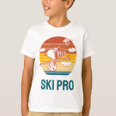 pinda's | Snoopy & Woodstock Ski Trip T-shirt (Voorkant)