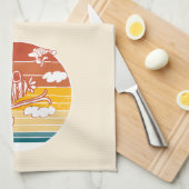 pinda's | Snoopy & Woodstock Ski Trip Theedoek (Quarter Fold)