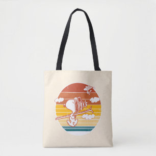 pinda's Snoopy & Woodstock Ski Trip Tote Bag