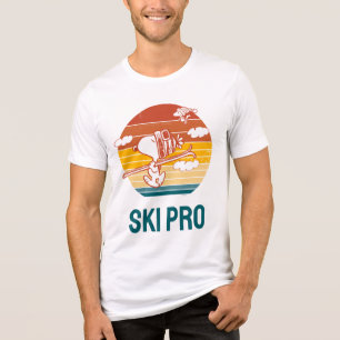 pinda's   Snoopy & Woodstock Ski Trip Tri-Blend Shirt