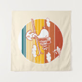 pinda's | Snoopy & Woodstock Ski Trip Wandkleed (Voorkant (horizontaal))