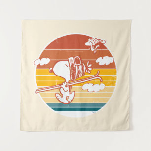 pinda's Snoopy & Woodstock Ski Trip Wandkleed