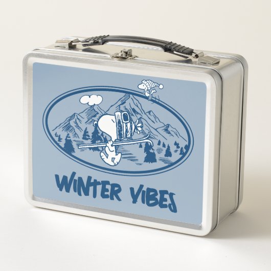 pinda's | Snoopy & Woodstock Skiing (Voorkant)