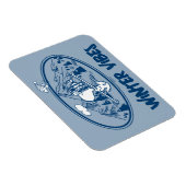 pinda's | Snoopy & Woodstock Skiing Magneet (Rechterzijde)