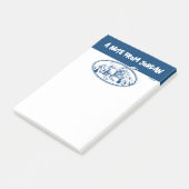 pinda's | Snoopy & Woodstock Skiing Post-it® Notes (Schuin)