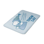 pinda's | Snoopy & Woodstock Slaping Badmat (Gekanteld)