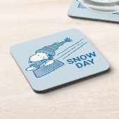 pinda's | Snoopy & Woodstock Slaping Bier Onderzetter (Linkerzijde)