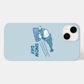 pinda's | Snoopy & Woodstock Slaping Case-Mate iPhone Case (Achterkant (horizontaal))